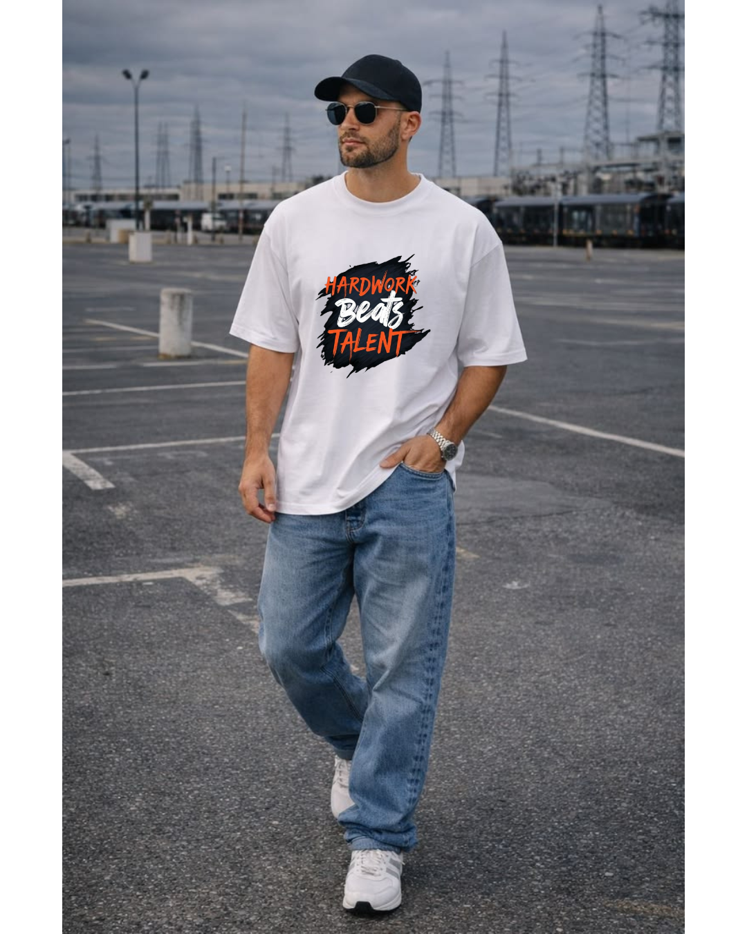 Chapter I: The Hardwork Edition 260 GSM heavyweight Unisex Tshirt.